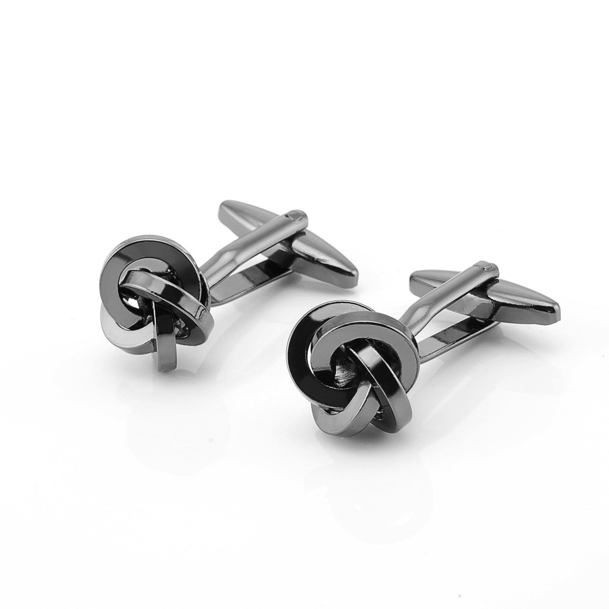Cyclone Black Cufflinks
